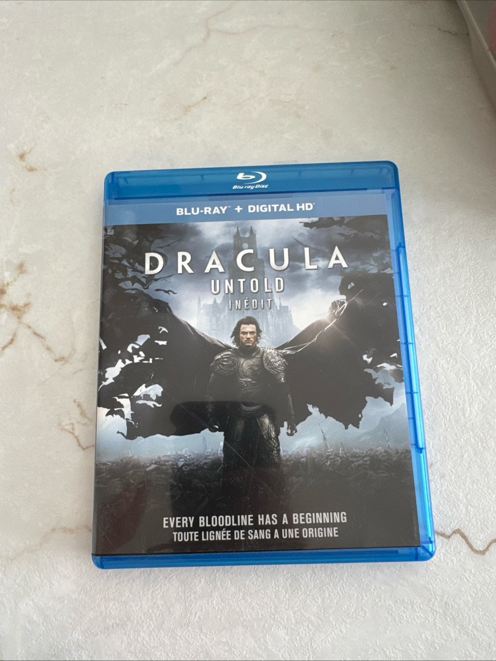 Dracula Untold Blu-ray + Digital HD - Blue Case